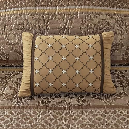 Madison Park Bellagio Bedspread Set 6 Piece KingCal King