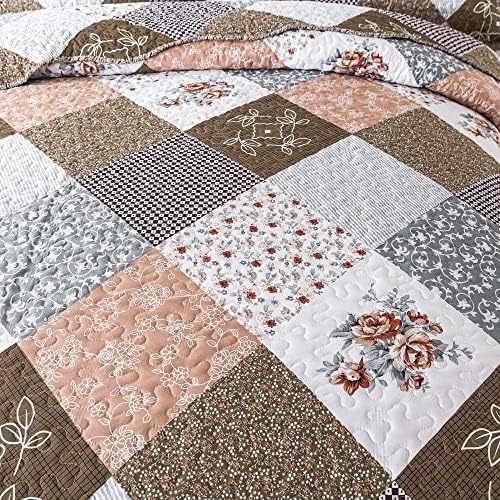 HoneiLife Oversized King Quilt Set 3 Pcs