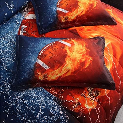 NTBED Rugby Comforter Set for Boys Teens