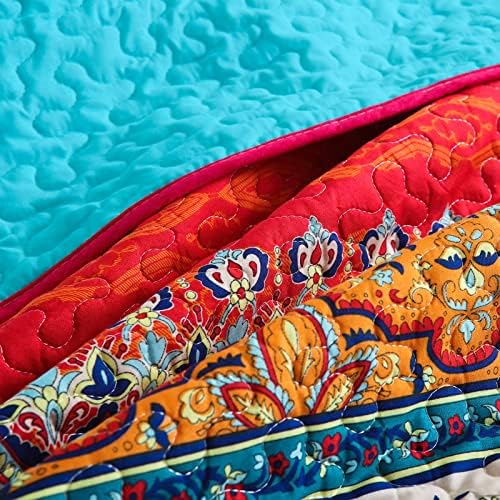 WONGS BEDDING Boho Quilt Set Queen Size