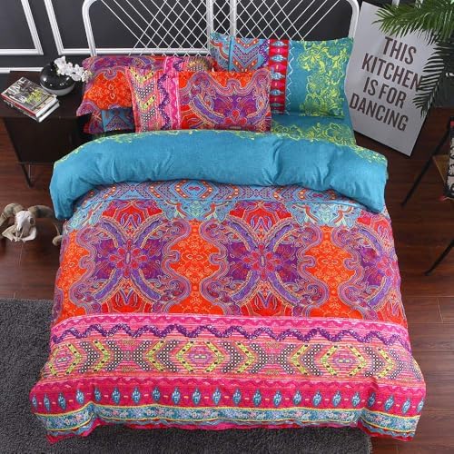 WONGS BEDDING Bohemian Comforter Set King