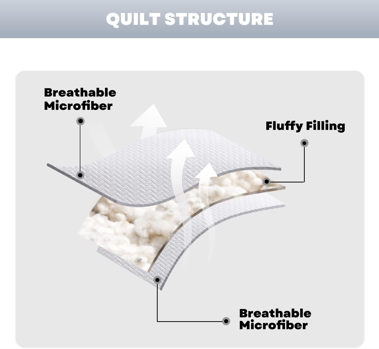 MapleStone White Quilt Set King Size 1