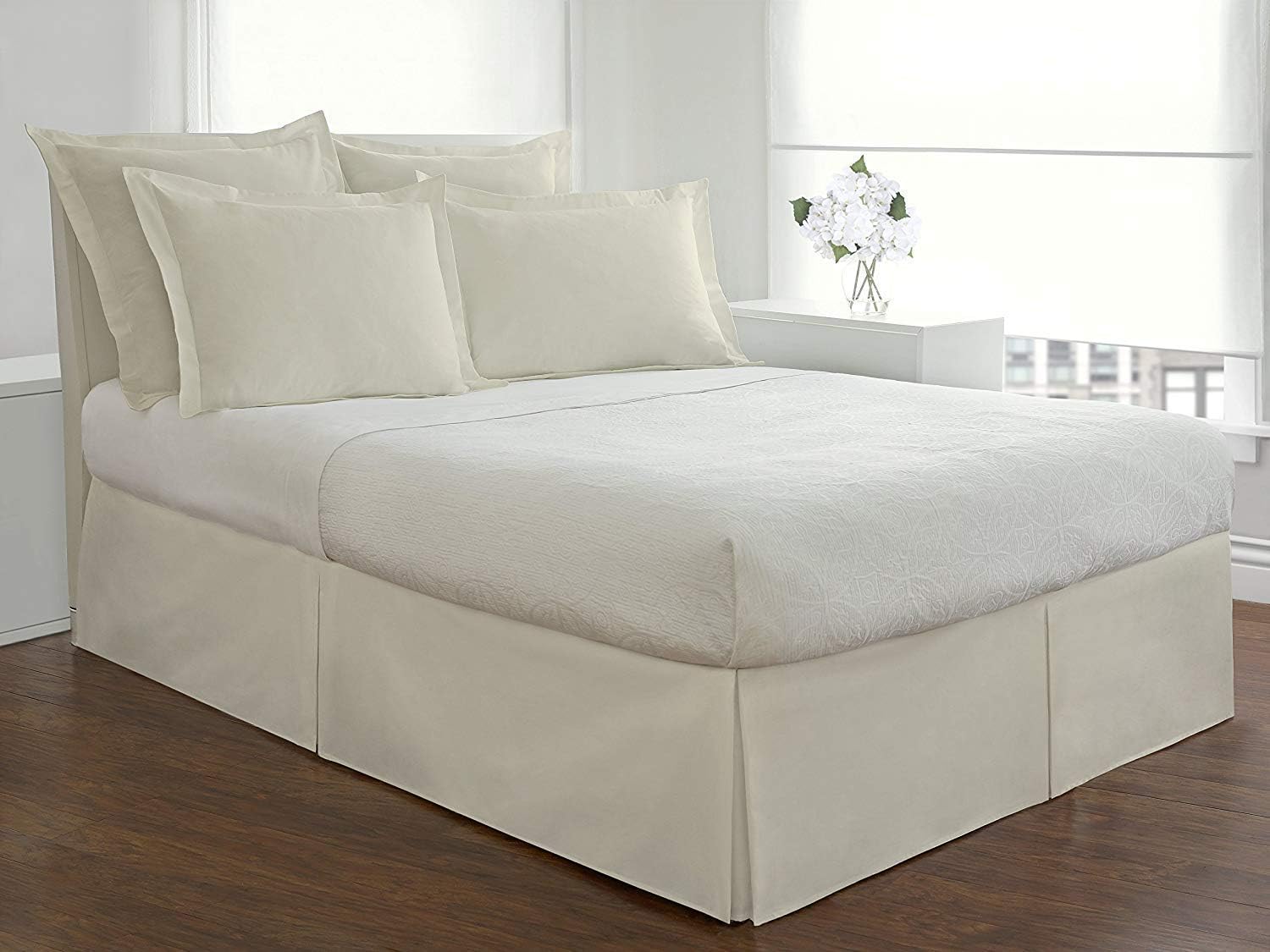 Himeya Bedding Luxury 1500 Thread Count Queen Bed Skirt