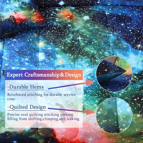 JQinHome Galaxy Themed 6-Piece Bed in a Bag