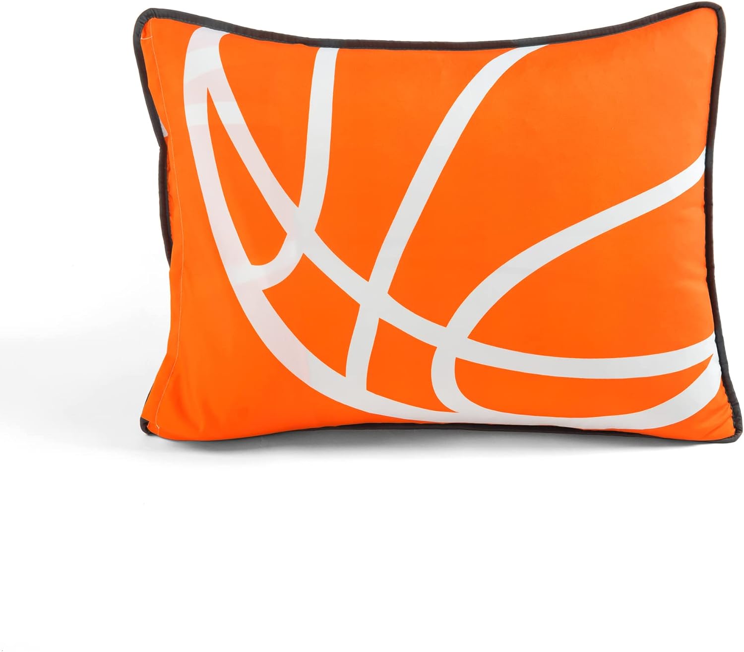 Lush Decor Basketball Quilt Set 4 Piece Twin Charcoal