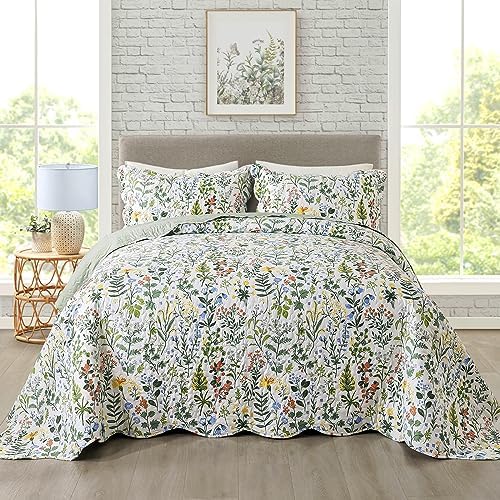 Travan 3-Piece Quilt Set with Shams 1