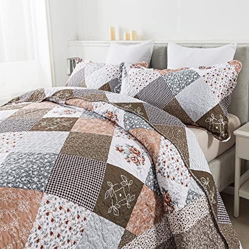 HoneiLife Oversized King Quilt Set 3 Pcs