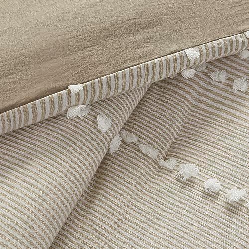 Harbor House 100 Cotton Duvet Set - Tufted Design King 106x90 3 Piece