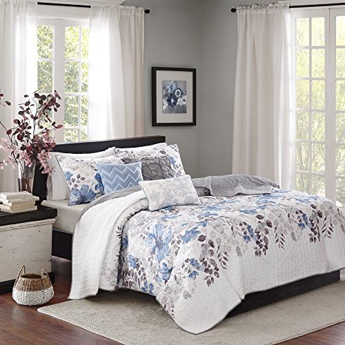 Madison Park Luna Quilt All Season Coverlet Set 6 Piece