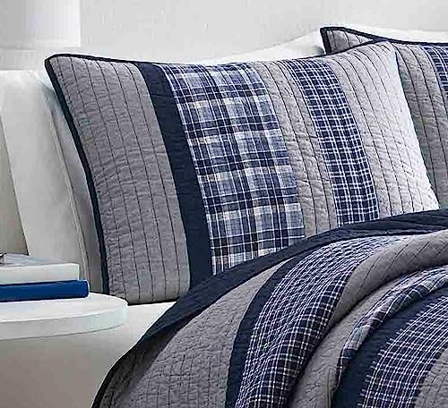 Nautica Twin Quilt - Reversible Cotton Bedding Set