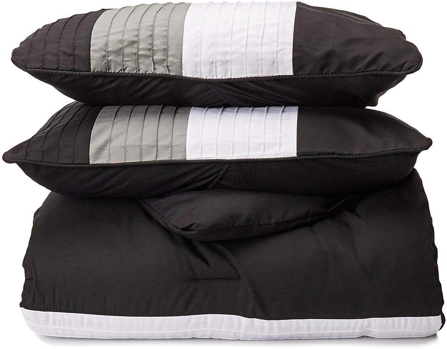 Chezmoi Loft 8-Piece Comforter Set Queen 1