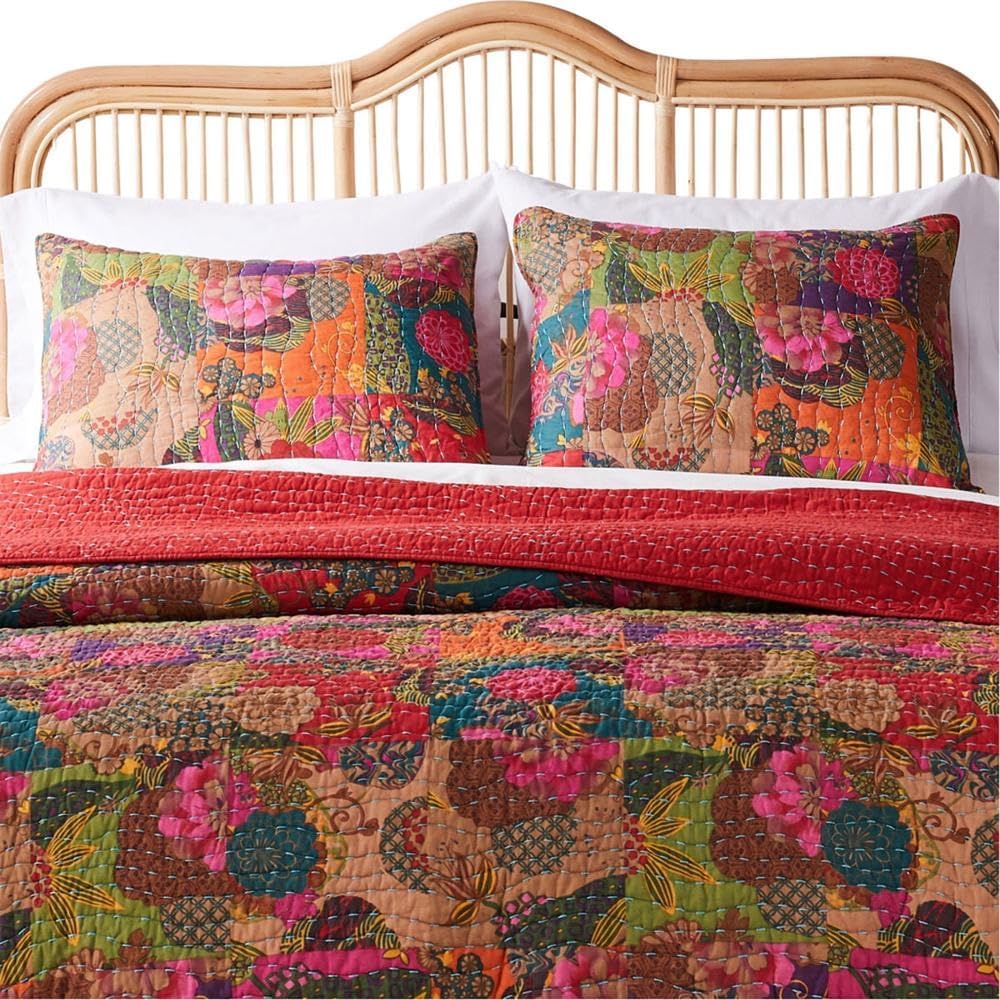 Greenland Home Fashions Jewel Standard Pillow Sham Multicolor