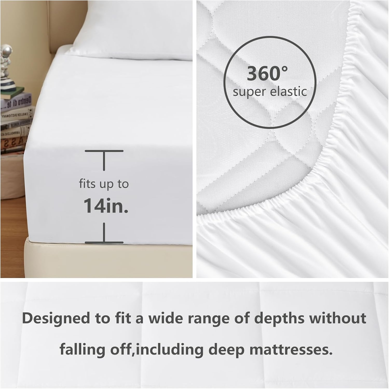 CozyLux Twin XL Comforter Set - 5 Piece Bed in a Bag