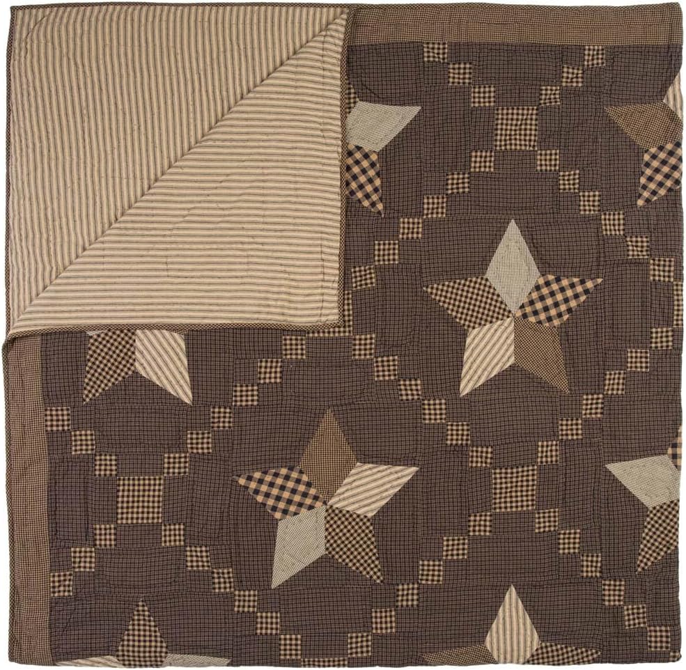 VHC Brands Farmhouse Star 3-Piece Quilt Set