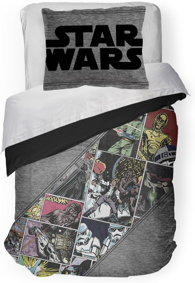 Jay Franco Star Wars Comforter Sham Set