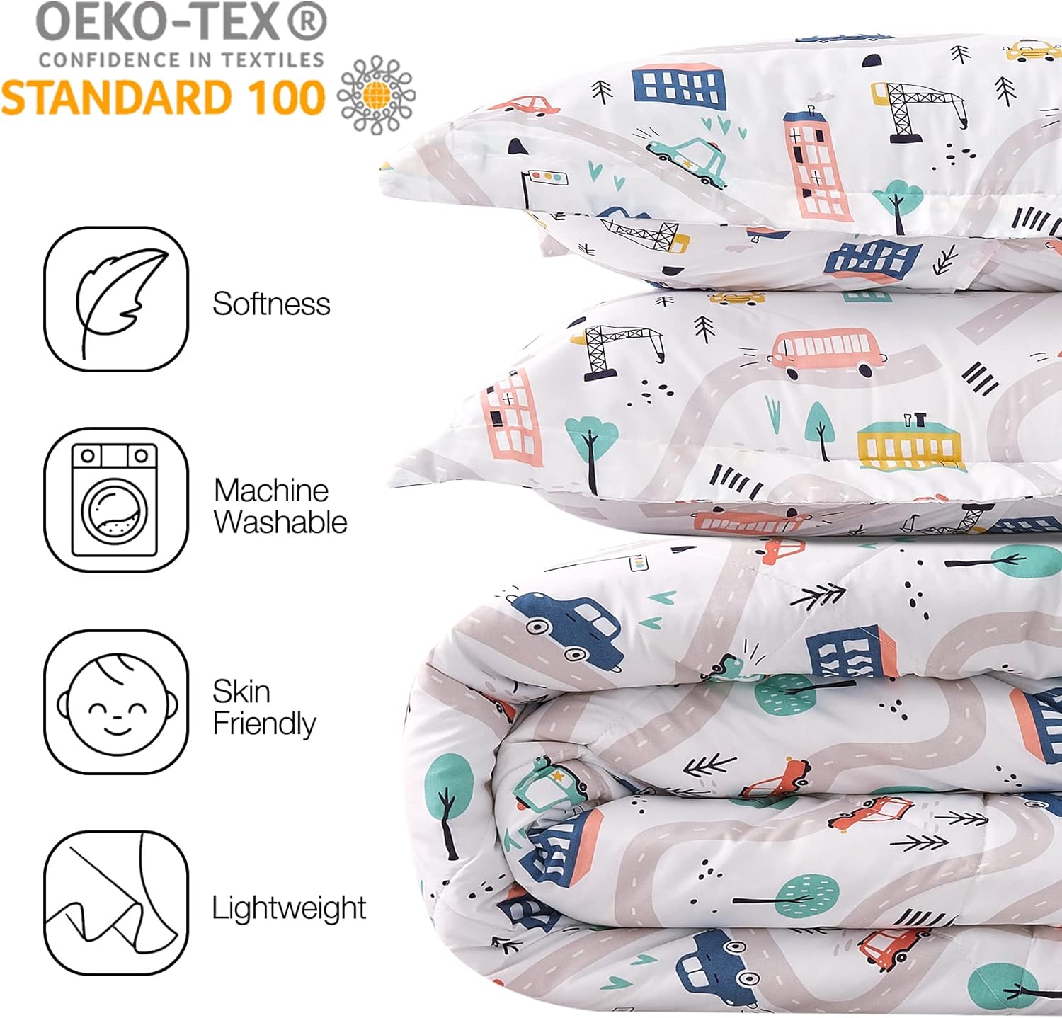 JSD Kids Comforter Set Twin Size 2 Piece