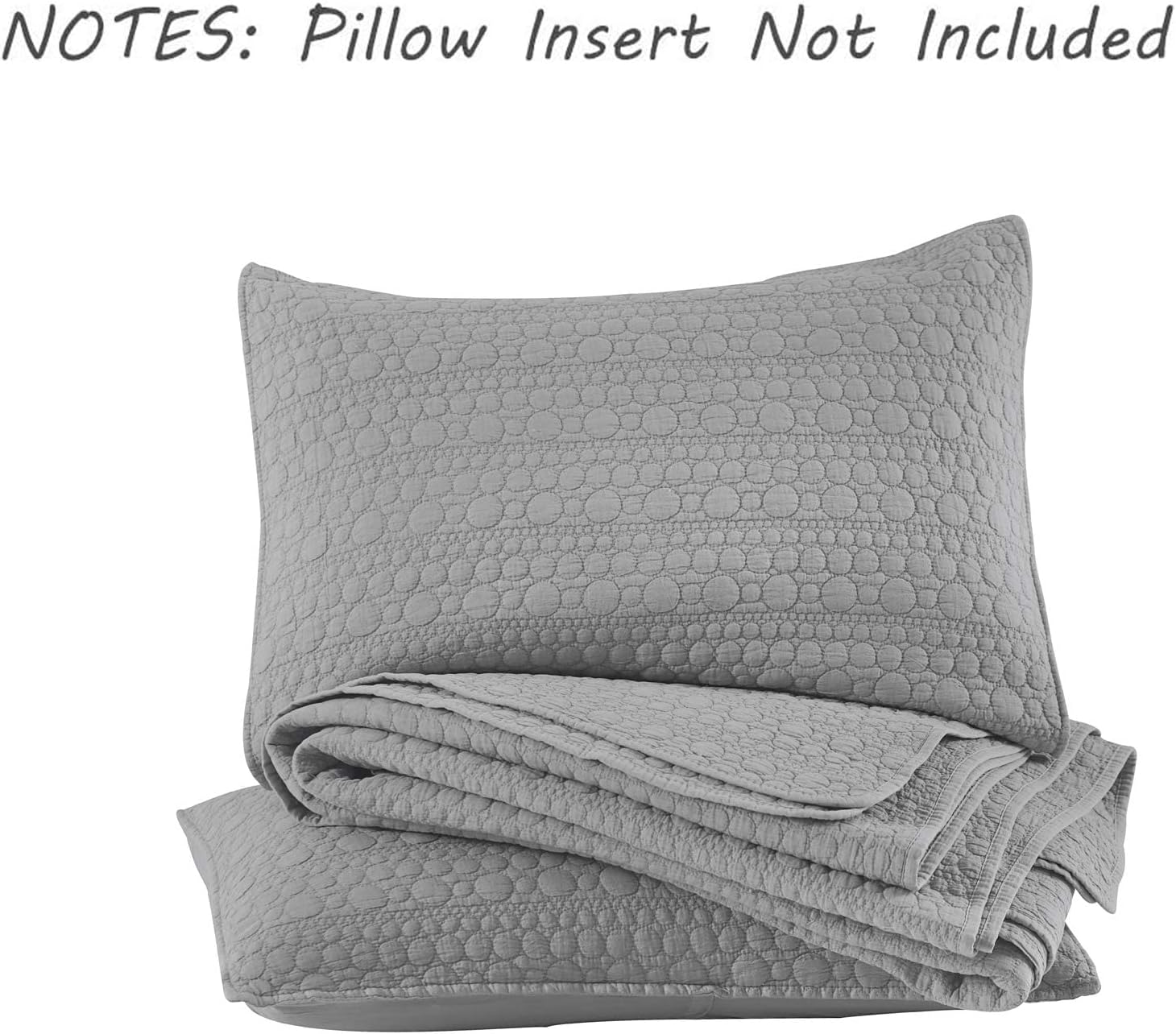 HORIMOTE HOME Quilt Set King Size Grey 1
