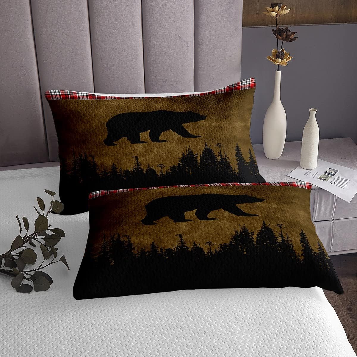 Erosebridal Rustic Farmhouse Queen Comforter Set