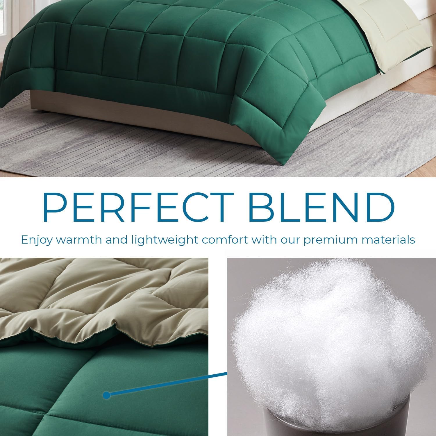 Nestl 2 Piece Down Alternative Comforter Set