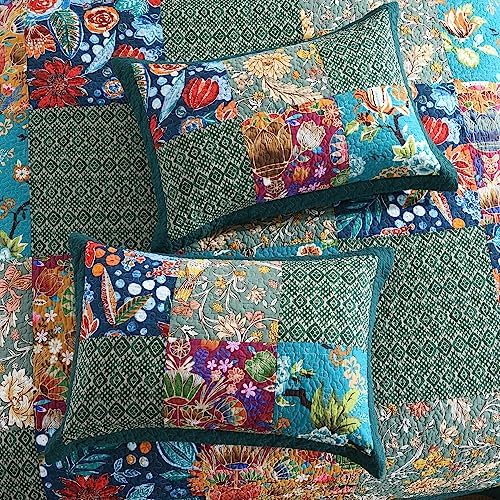 Autumn Dream Cotton Quilt Set Reversible Bedspread