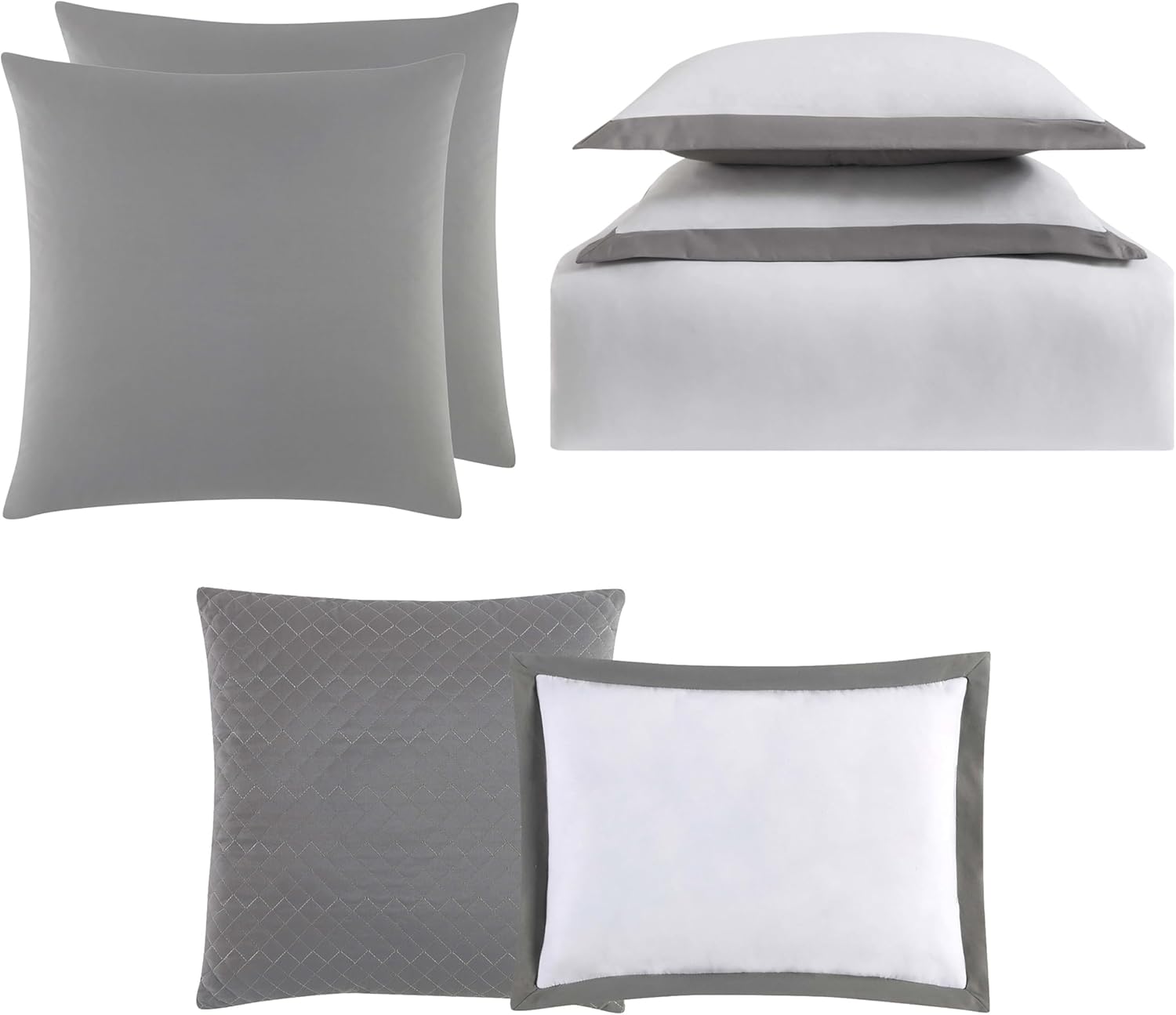 TRULY SOFT Hotel Themed Duvet Cover Set 7-Piece