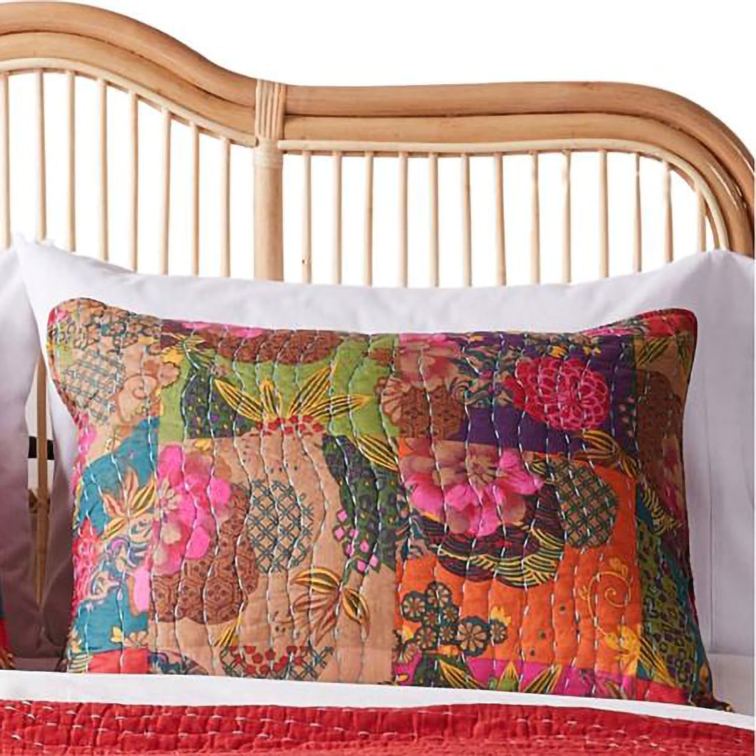 Greenland Home Fashions Jewel Standard Pillow Sham Multicolor