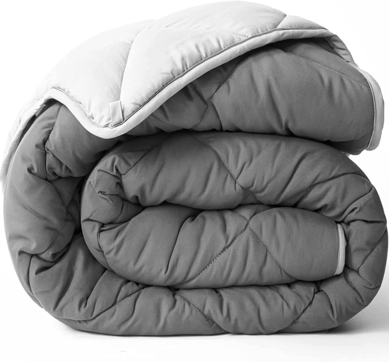 ViscoSoft All Seasons Reversible Comforter - Gray 1