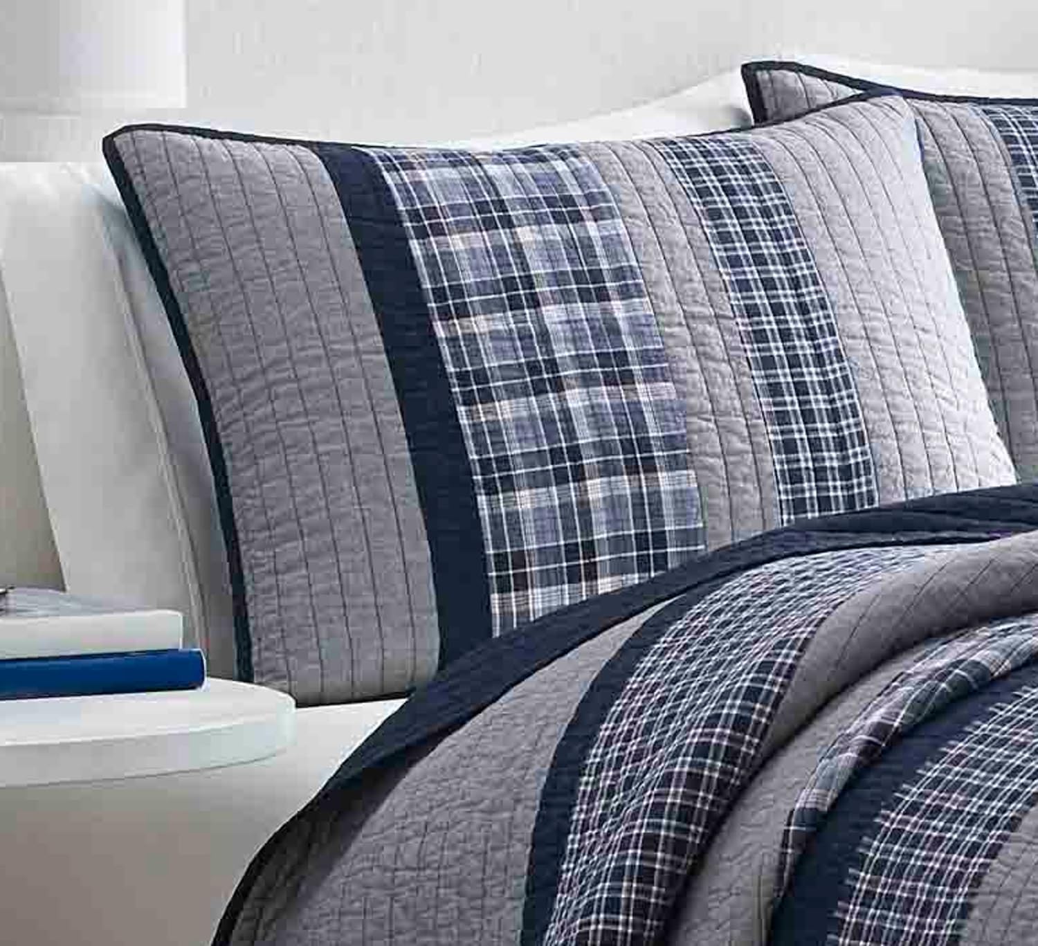 Nautica Twin Quilt - Reversible Cotton Bedding Set