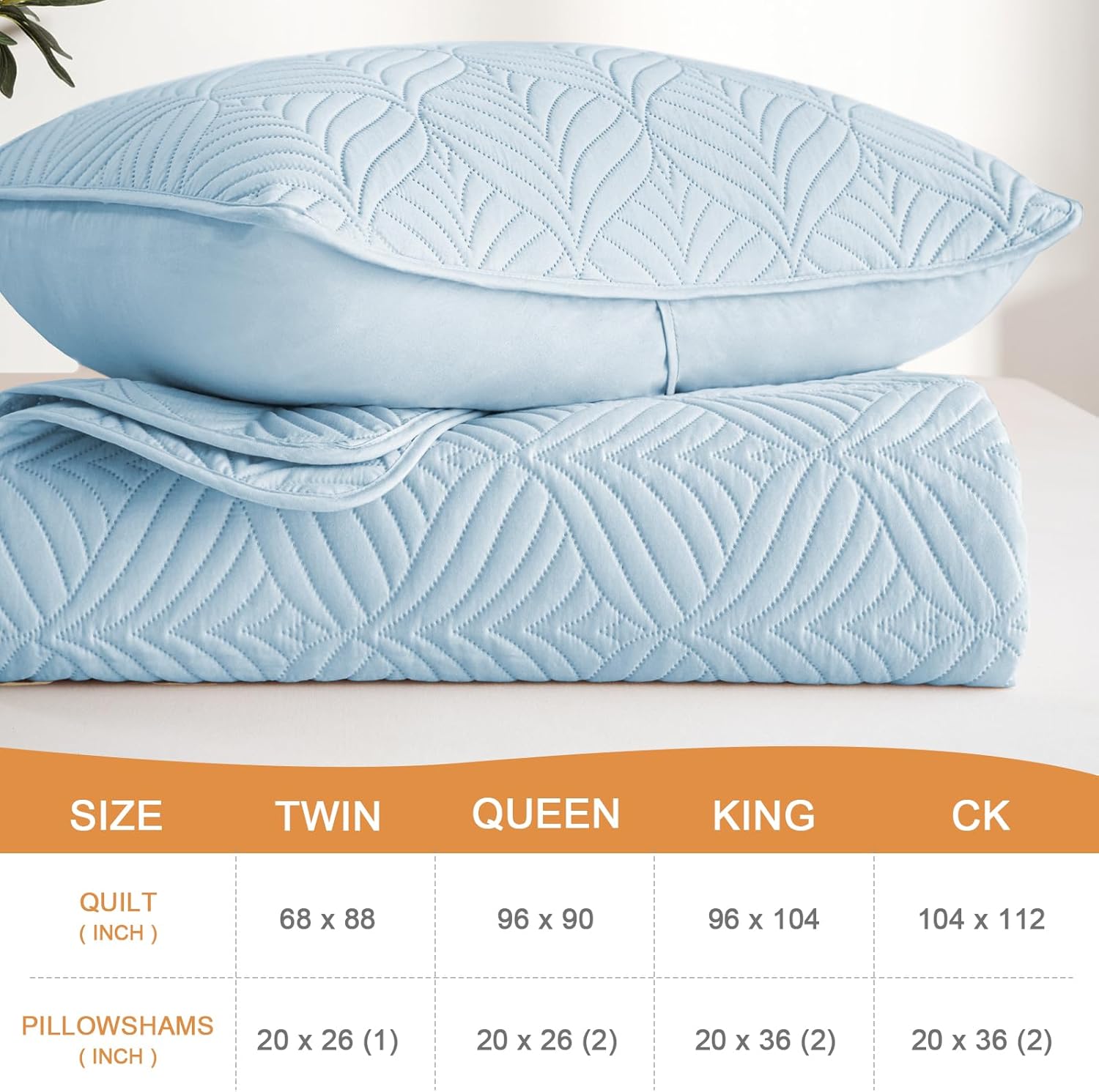 Whale Flotilla Light Blue Quilt Set Queen Size