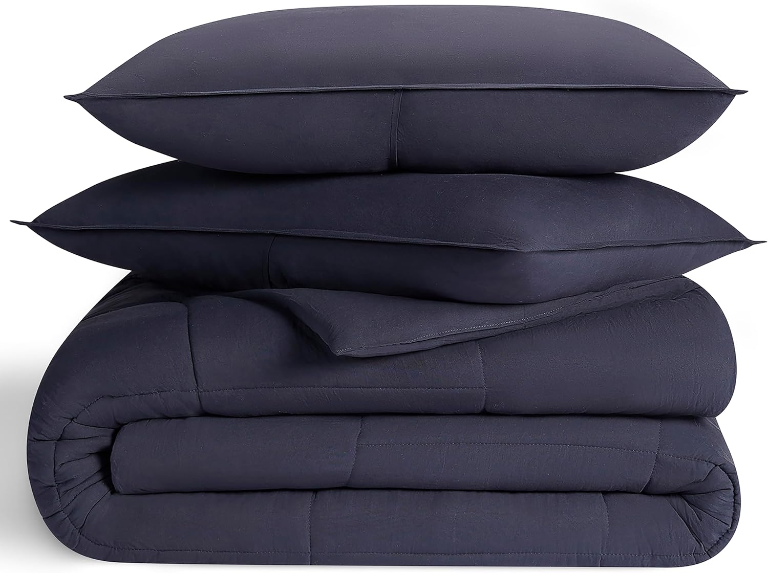 UGG Leonora Down Alternative Comforter Set King Navy Blue