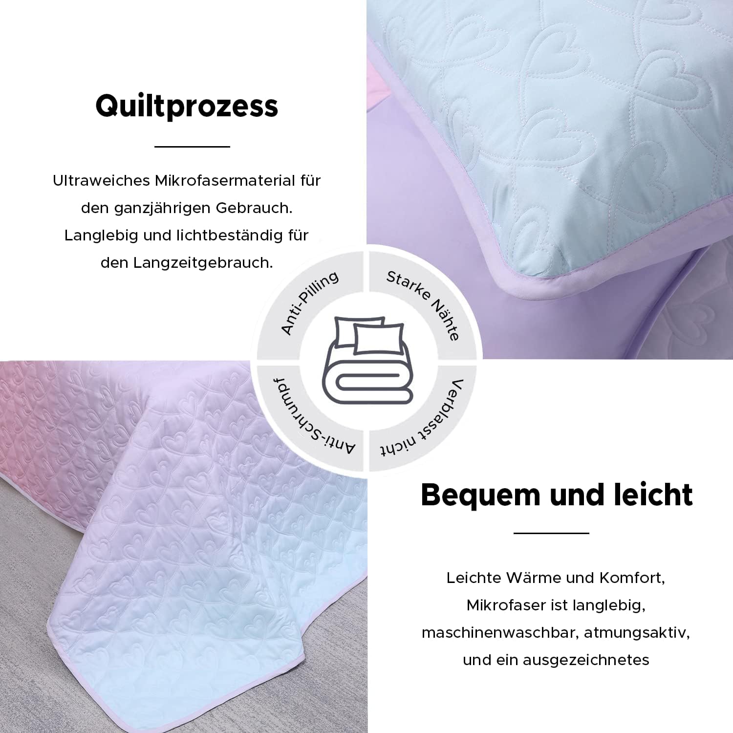 SCHNAUZER HOME Quilt Set Full Queen 3 Piece Bailey Pattern