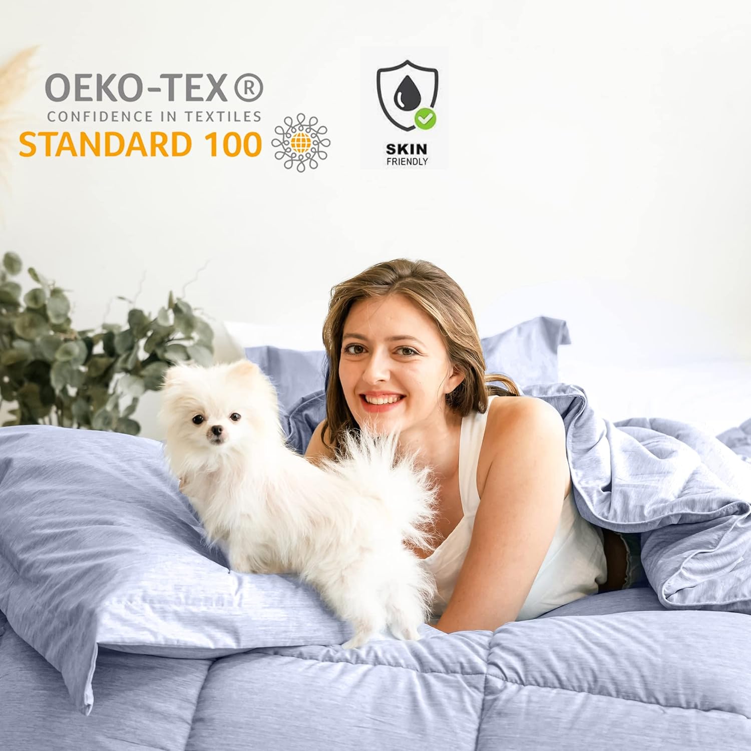 Kingsley Trend 3-Piece Queen Comforter Set with Pillow Shams