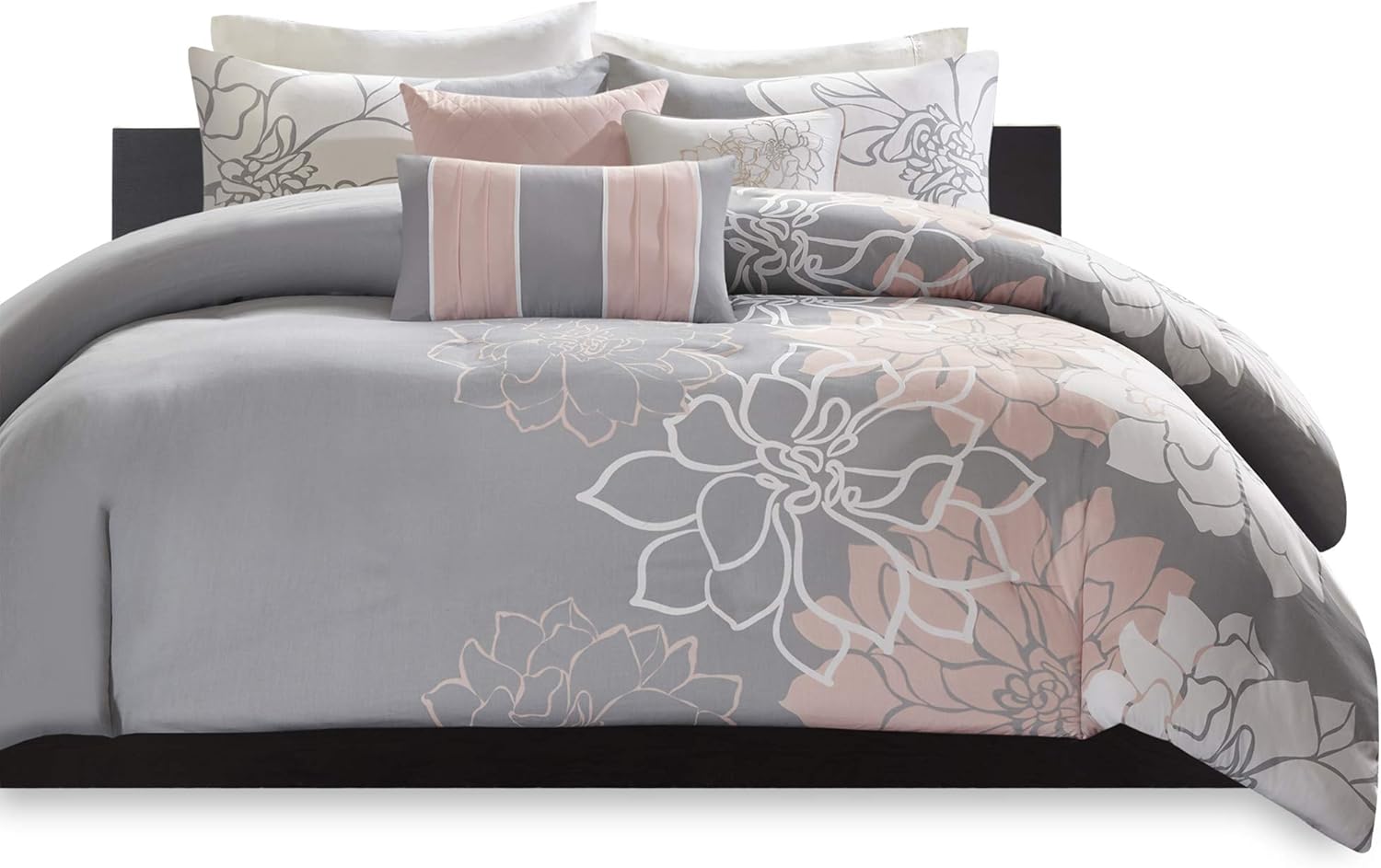 Madison Park Lola 6 Piece Cotton Duvet Cover Set