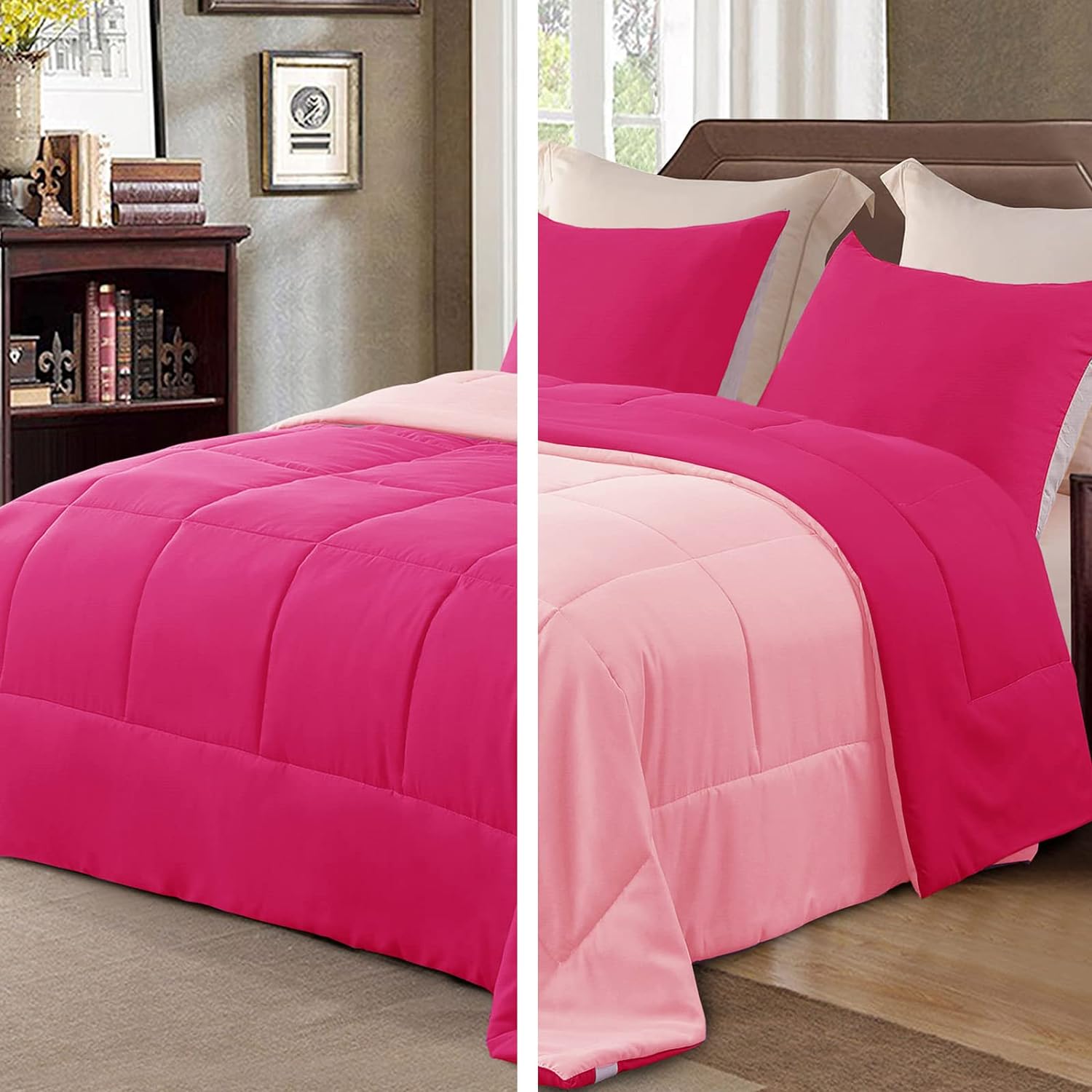Exclusivo Mezcla Reversible 3-Piece Comforter Set All Seasons