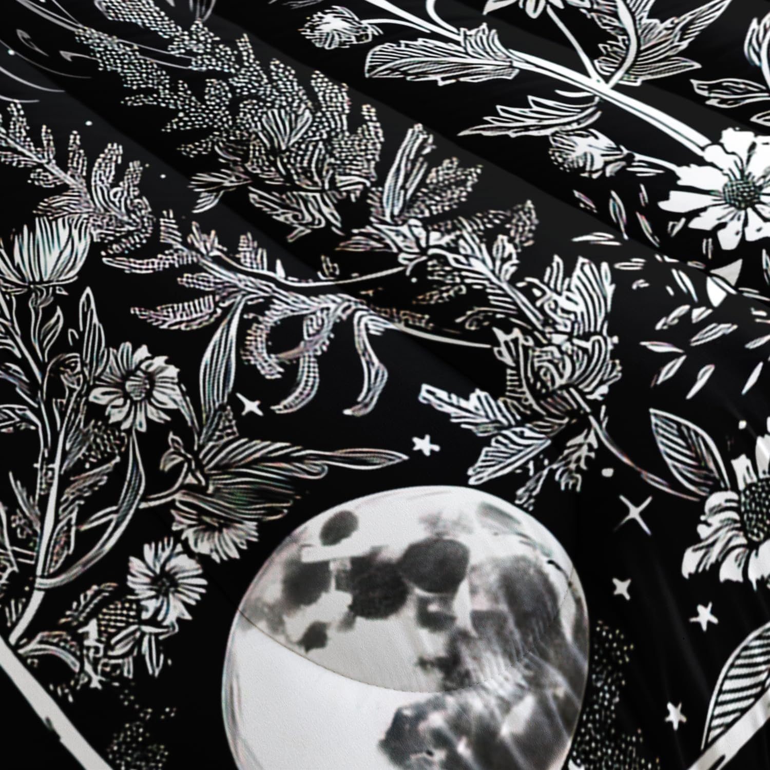 AILONEN Gothic Skull Comforter Set Queen Size 1