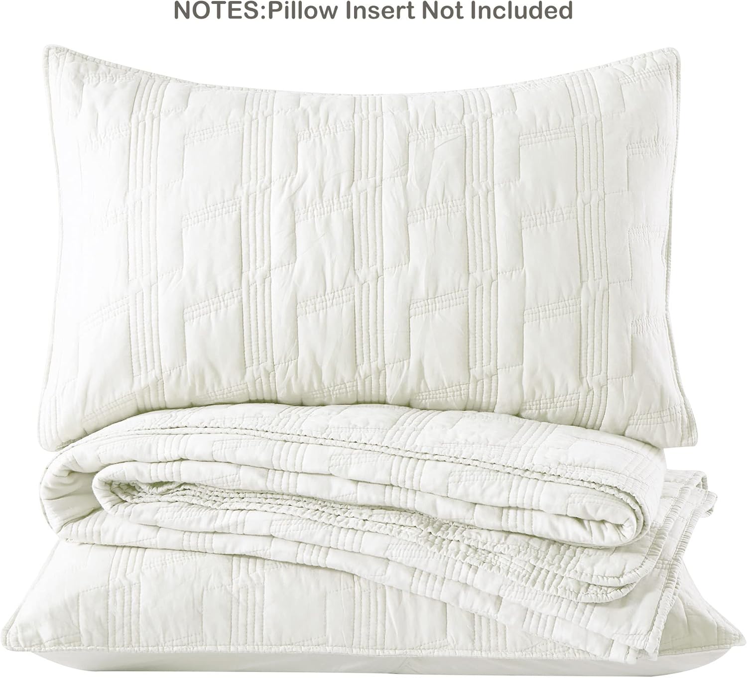 HORIMOTE HOME 100 Cotton King Size Quilt Set 3-Piece
