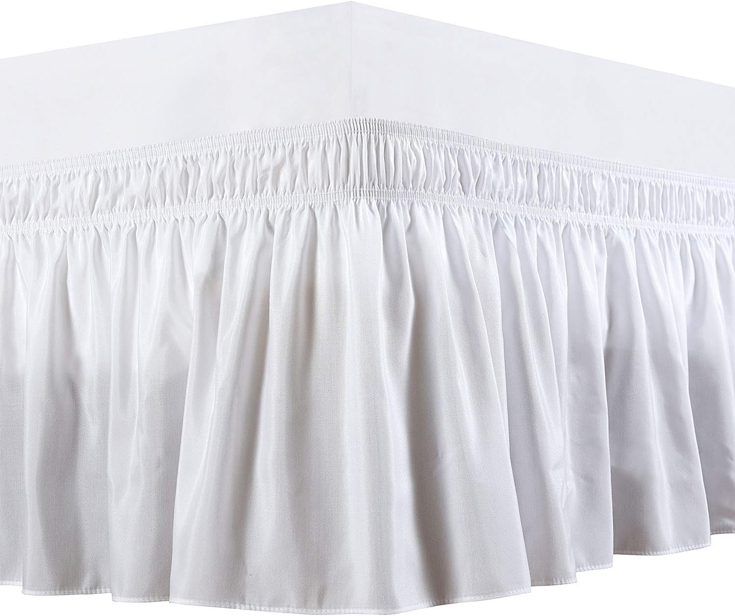 Luxxurecare Three Fabric Sides Bed Skirt 22 Drop 100 Egyptian Cotton