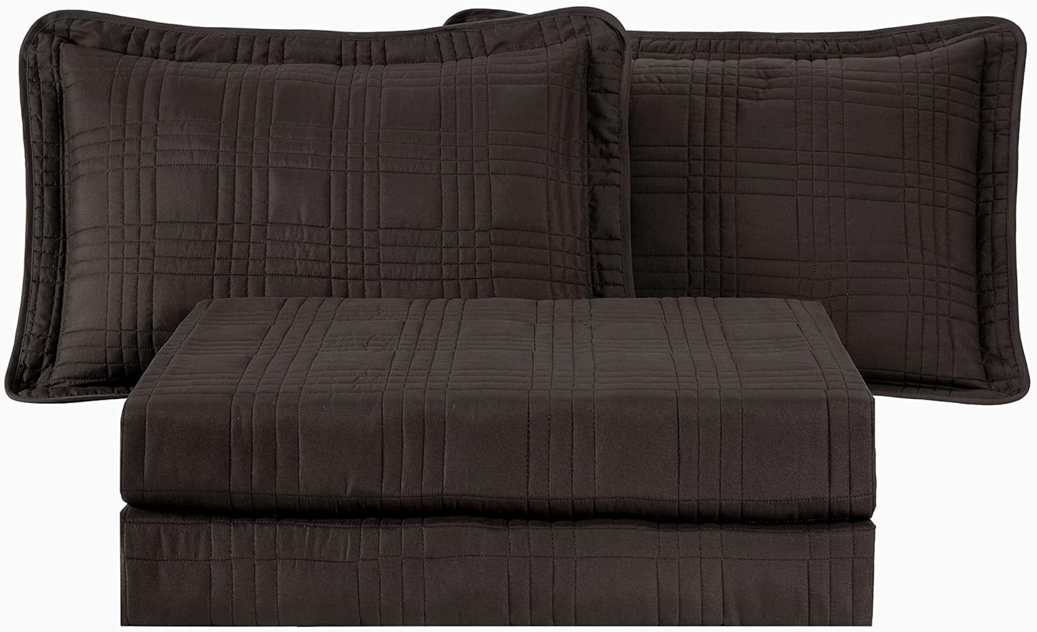 Chezmoi Collection Kingston Queen Size Bedspread Set 3-Piece
