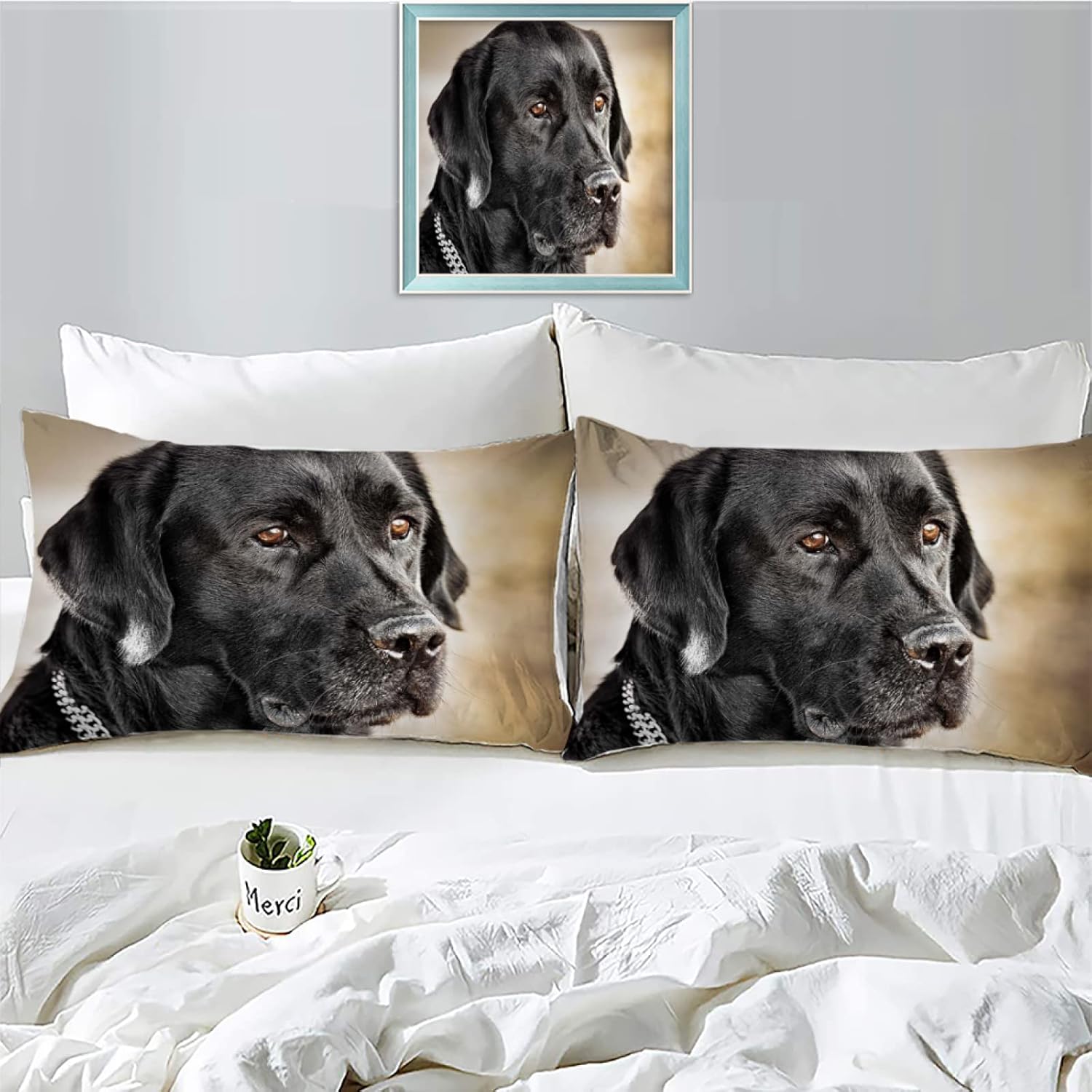 Queen Duvet Cover Set with Zipper Microfiber for Soft Sleep
