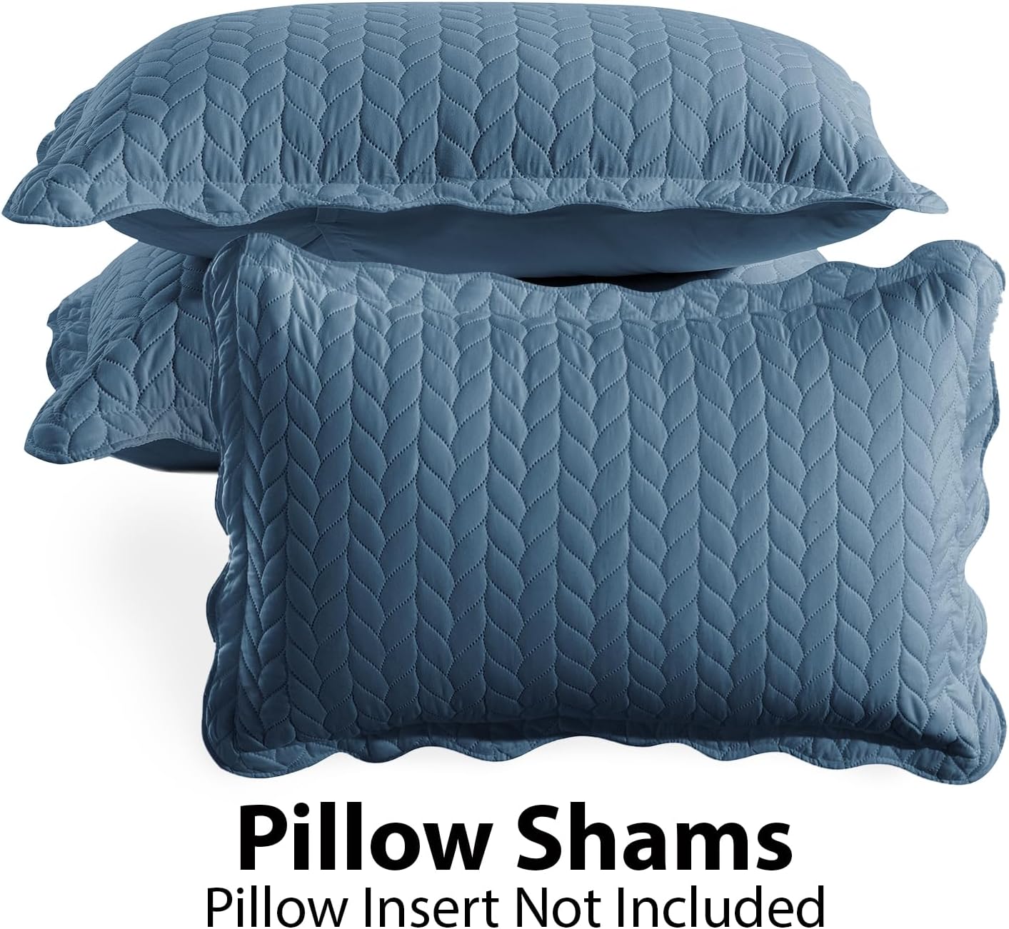IR Imperial Rooms Light Blue Queen Quilt Set