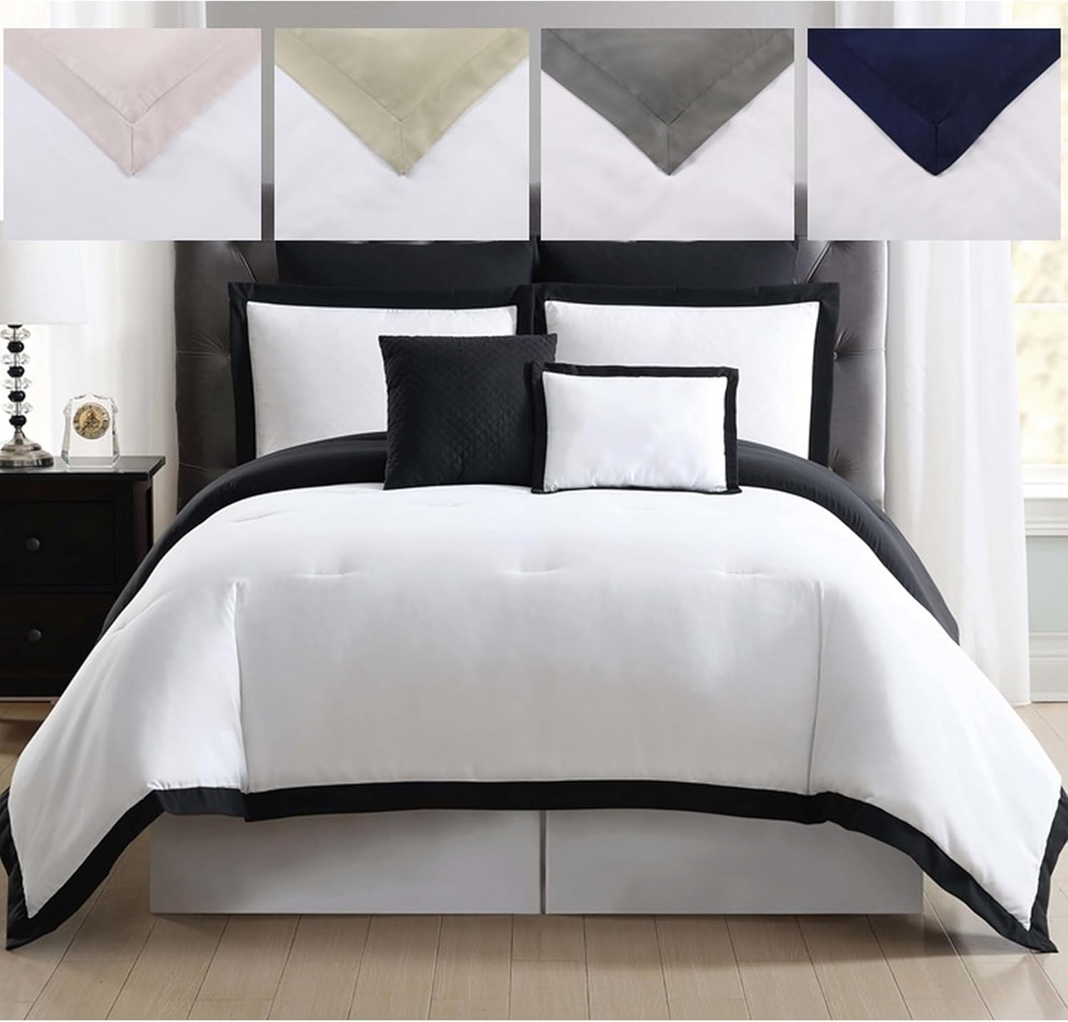 TRULY SOFT Hotel Themed Duvet Cover Set 7-Piece