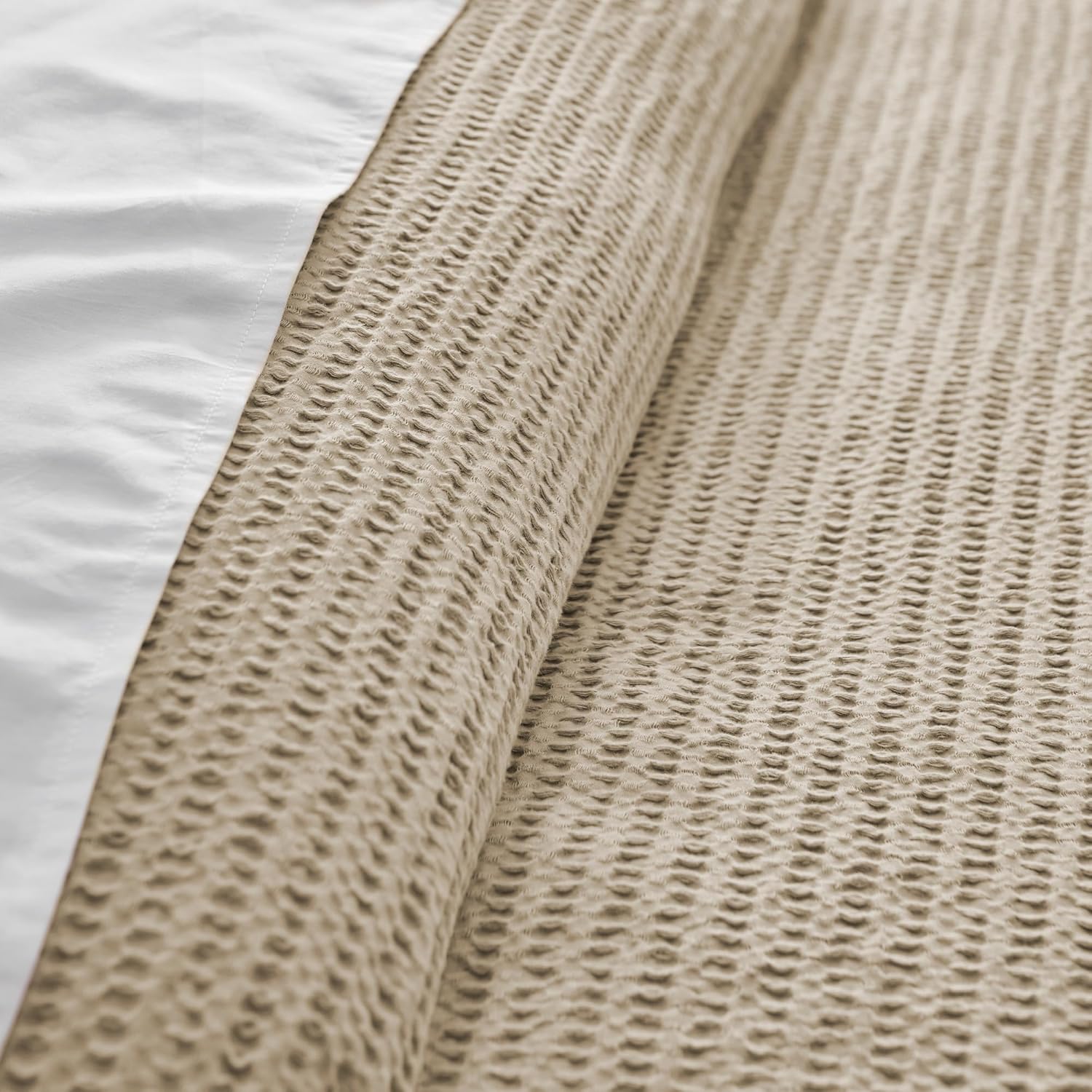 Levtex Home Cloud Waffle Taupe Comforter Set