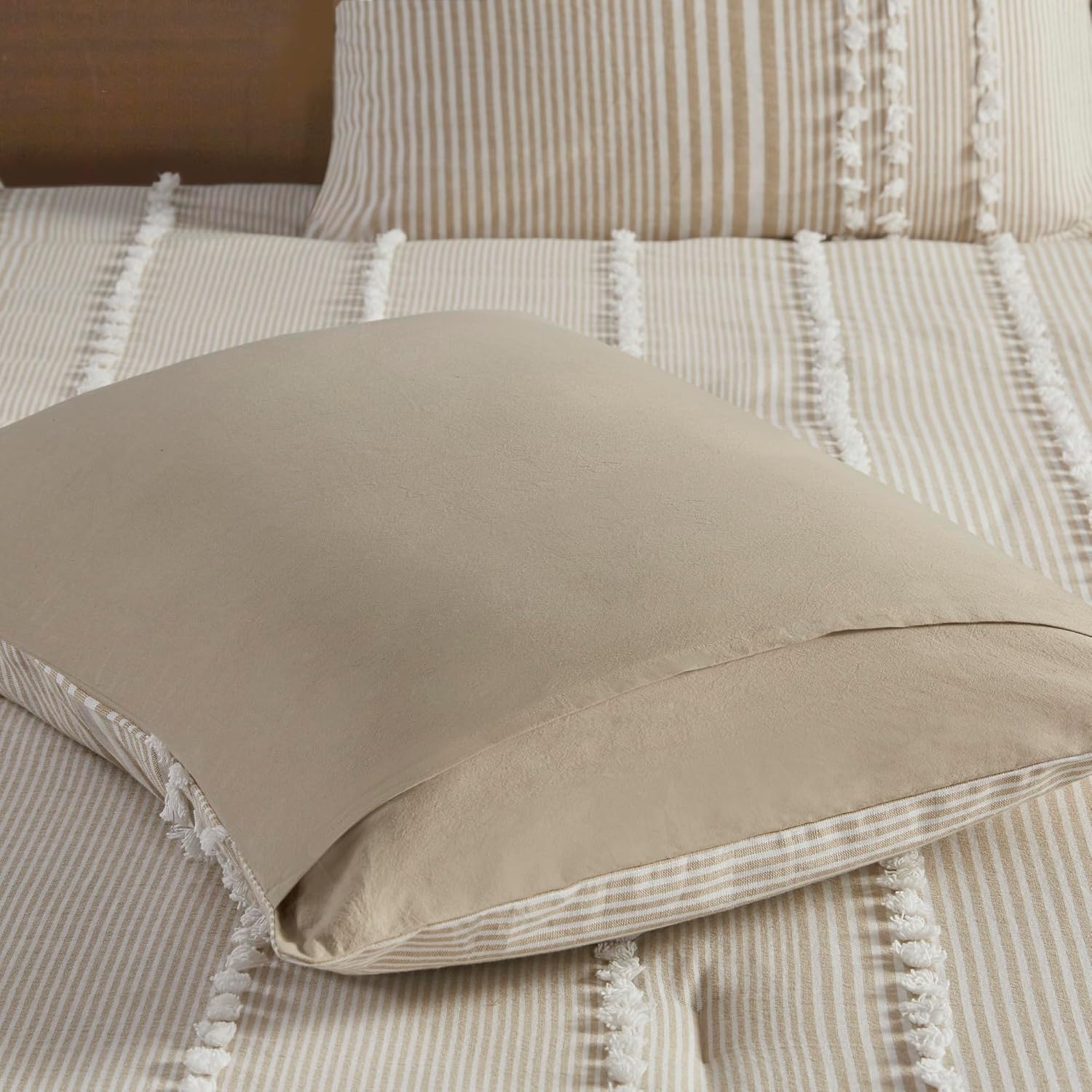 Harbor House 100 Cotton Duvet Set - Tufted Design King 106x90 3 Piece