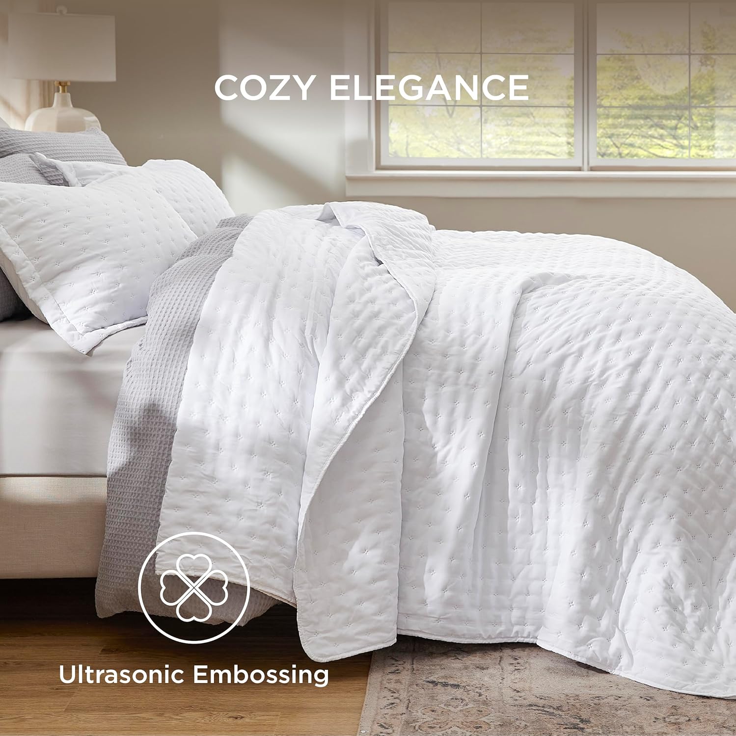 Bedsure Queen Size Quilt Bedding Set