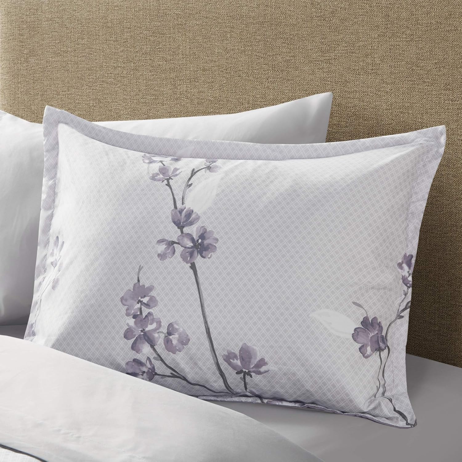 Comfort Spaces Bed in a Bag Set Kate Grey Purple