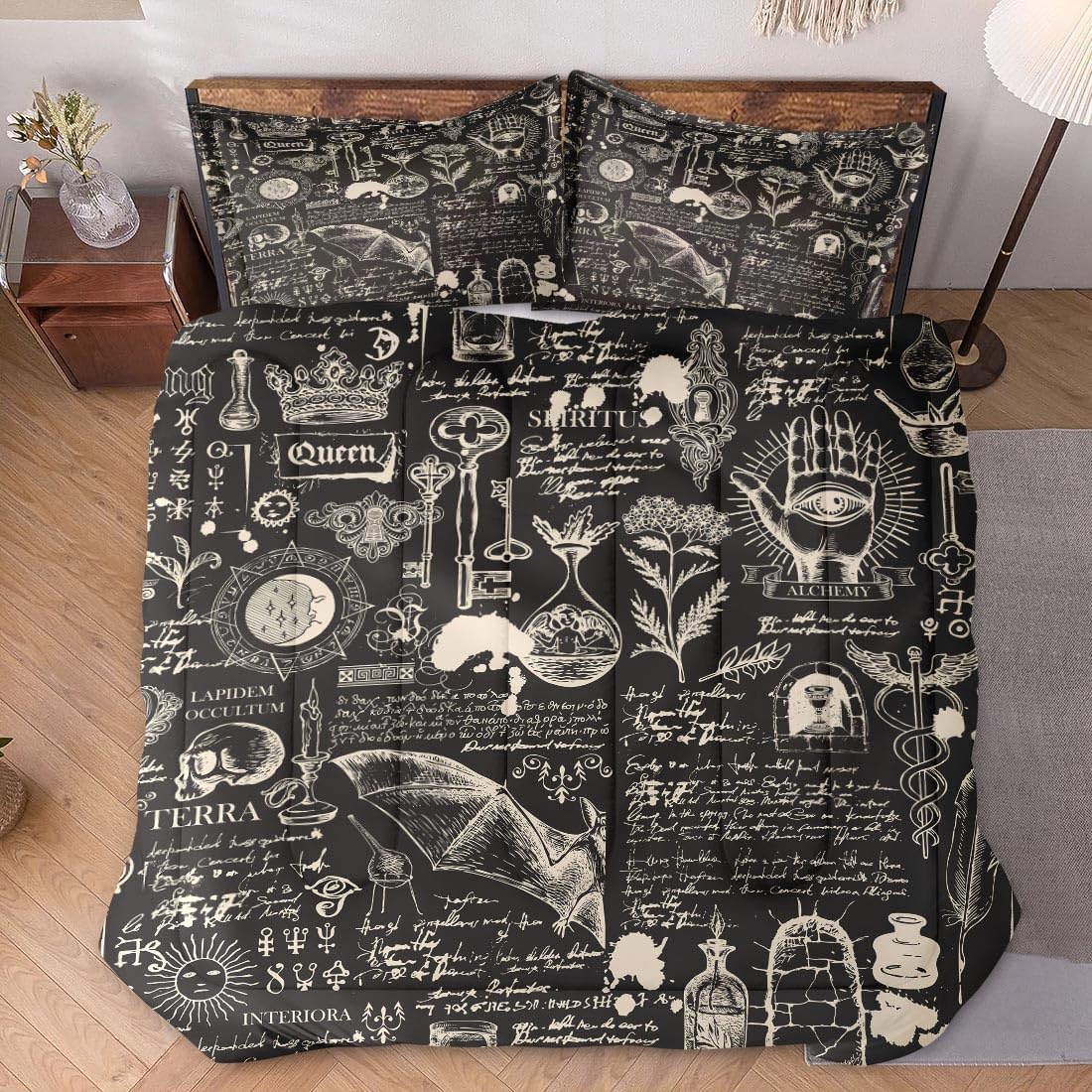WeCozy King Size Comforter Set with 2 Pillowcases