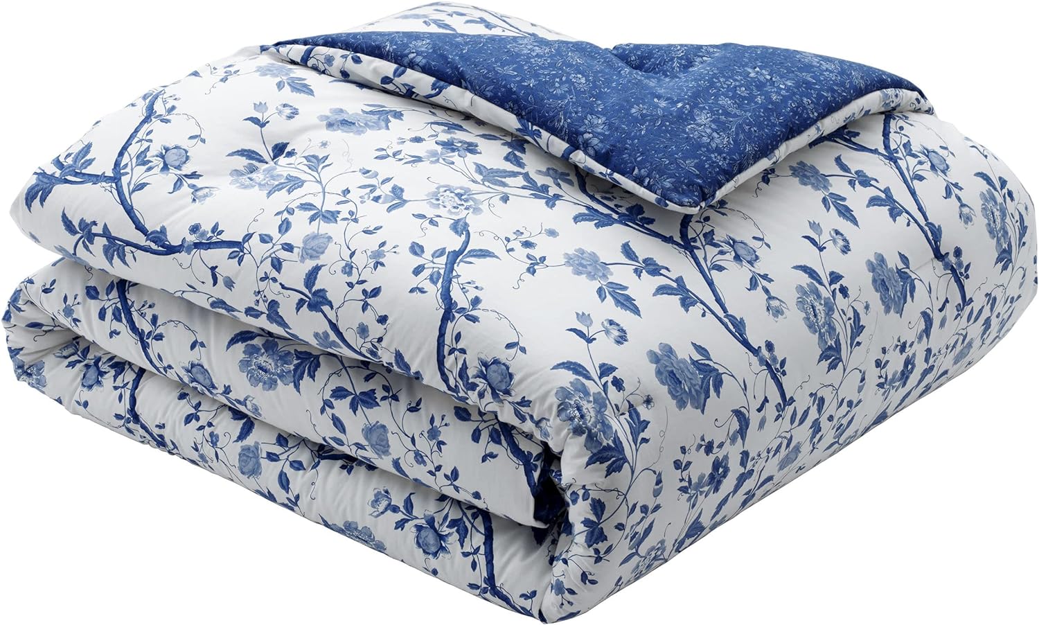 Laura Ashley Queen Comforter Set with Shams and Throw Pillows