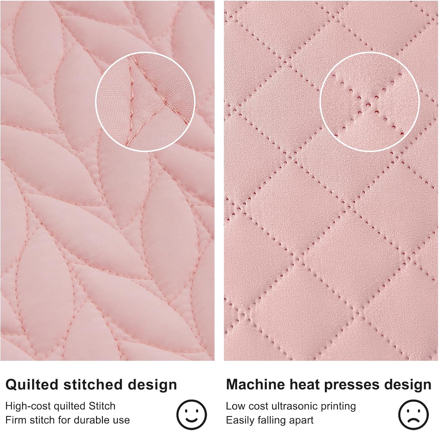 SunStyle Home Leaf Embroidered Queen Quilt Set 1