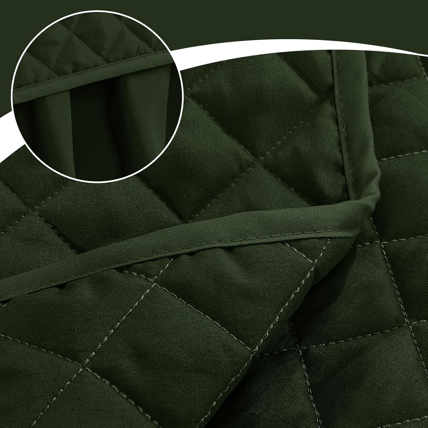 BALAPET 5 Piece Daybed Set Olive Green Twin Size