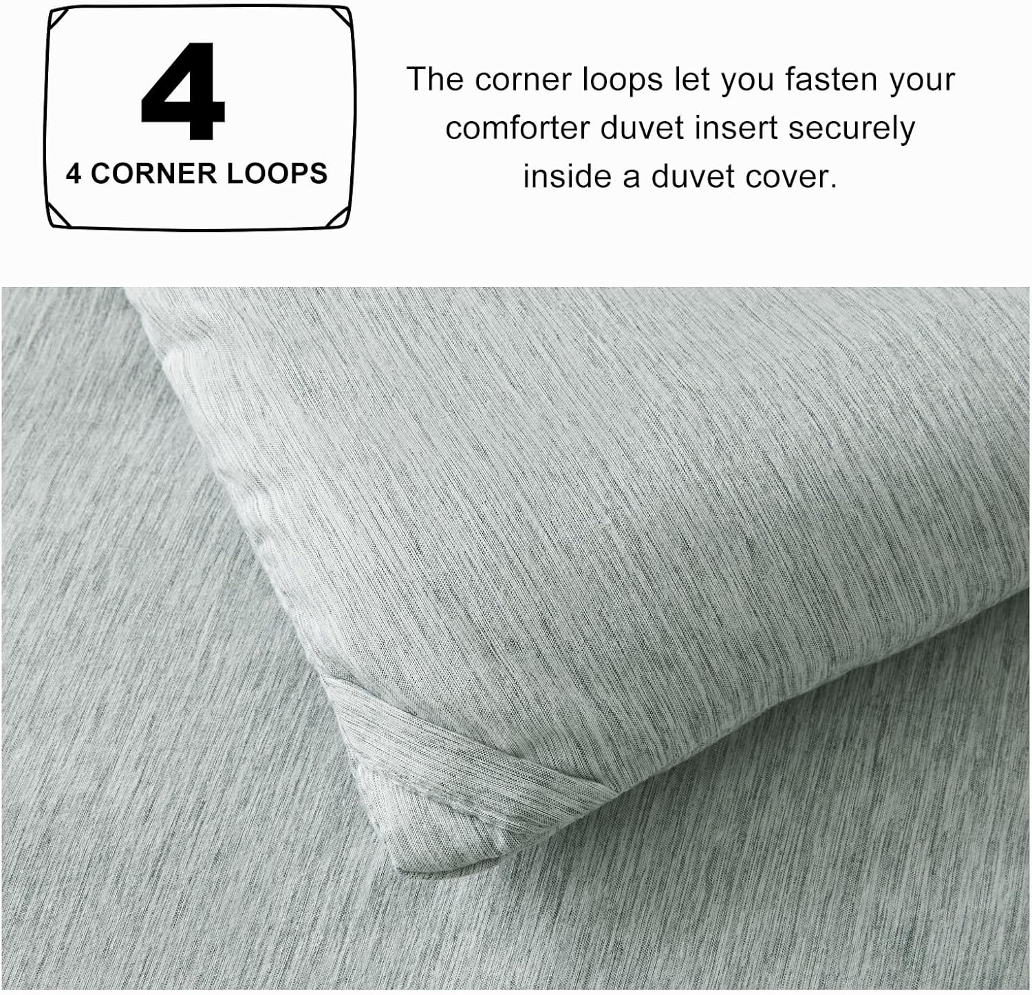 CozyLux California King Comforter Set - 3 Pieces Sage Green 1